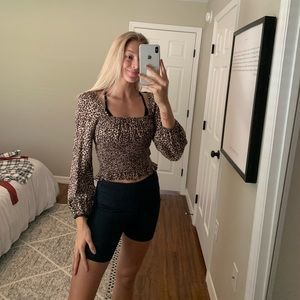 Princess Polly Cheetah Print Top